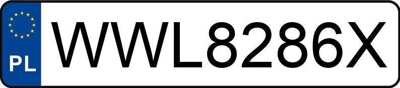 Numer rejestracyjny WWL 8286X posiada PEUGEOT 307 - WWL8286X Numer rejestracyjny WWL 8286X posiada PEUGEOT 307 - WWL8286X