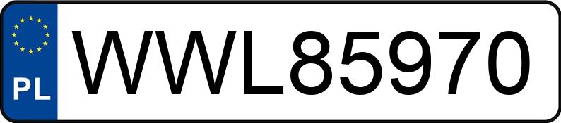 Numer rejestracyjny WWL85970 posiada MERCEDES-BENZ T1 308 Diesel 3.2t