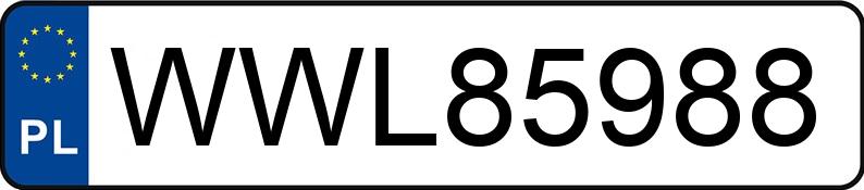 Numer rejestracyjny WWL85988 posiada PEUGEOT Partner II Tepee HDI MR`11 E5 VTC