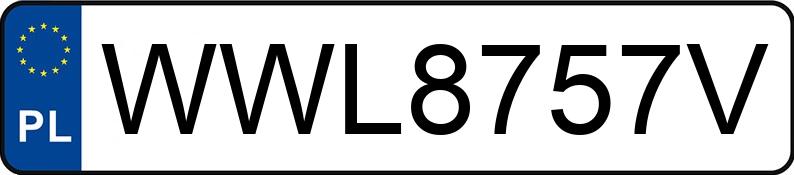 Numer rejestracyjny WWL 8757V posiada BMW 318i Kat. E36 s - WWL8757V Numer rejestracyjny WWL 8757V posiada BMW 318i Kat. E36 s - WWL8757V