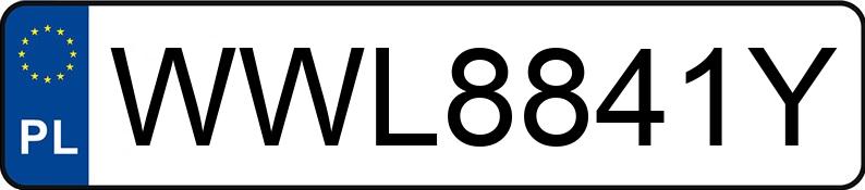 Numer rejestracyjny WWL 8841Y posiada MERCEDES-BENZ E 400 4MATIC - WWL8841Y