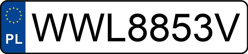 Numer rejestracyjny WWL 8853V posiada TOYOTA RAV4 - WWL8853V Numer rejestracyjny WWL 8853V posiada TOYOTA RAV4 - WWL8853V