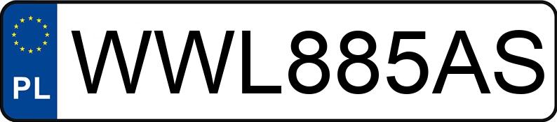 Numer rejestracyjny WWL 885AS posiada ALFA ROMEO Giulietta 1.4 16V M-air MR`10 E5 940 TB Distinctive - WWL885AS