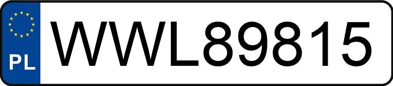Numer rejestracyjny WWL 89815 posiada CITROEN C1 1.0 MR`09 E5 Desire - WWL89815