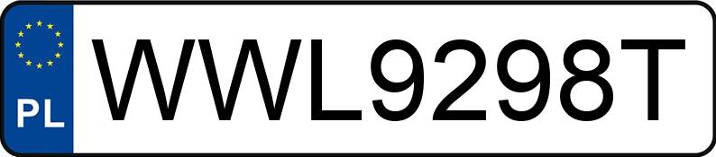 Numer rejestracyjny WWL9298T posiada PEUGEOT 407 2.0 HDI MR`04 E3 Platinum 140