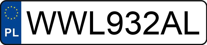 Numer rejestracyjny WWL 932AL posiada AUDI A4 Avant 2.0 TDi MR`15 E6 B9 - WWL932AL