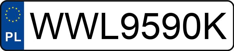 Numer rejestracyjny WWL9590K posiada BMW Seria 3 328i MR`12 E5 F30