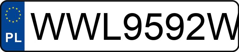 Numer rejestracyjny WWL 9592W posiada AUDI Q7 MR`09 E5 4L Tiptronic - WWL9592W