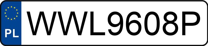 Numer rejestracyjny WWL 9608P posiada MERCEDES-BENZ 124 - WWL9608P
