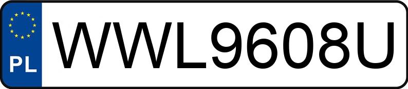 Numer rejestracyjny WWL 9608U posiada HONDA Accord 1.8i MR`98 LS - WWL9608U