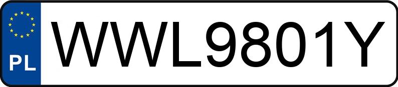 Numer rejestracyjny WWL 9801Y posiada SKODA FABIA - WWL9801Y Numer rejestracyjny WWL 9801Y posiada SKODA FABIA - WWL9801Y