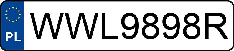 Numer rejestracyjny WWL 9898R posiada TOYOTA COROLLA 2.0 D-4D - WWL9898R