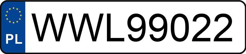 Numer rejestracyjny WWL 99022 posiada RENAULT MEGANE SCENIC - WWL99022