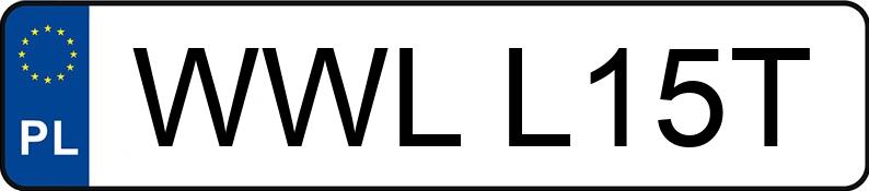 Numer rejestracyjny WWL L15T posiada ROMET MOTORS SOFT CHOPPER125 - WWLL15T