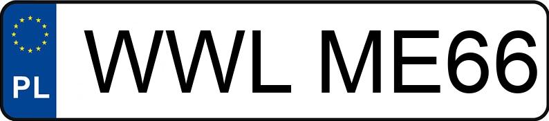 Numer rejestracyjny WWL ME66 posiada MERCEDES-BENZ SPRINTER 315 CDI - WWLME66