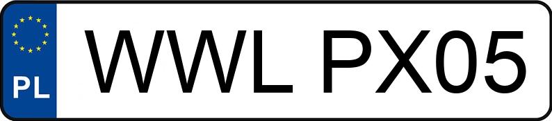 Numer rejestracyjny WWL PX05 posiada BMW 530 Diesel Kat. MR`95 E39 530 Diesel Kat. MR`95 E39 - WWLPX05