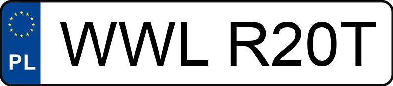 Numer rejestracyjny WWL R20T posiada SUZUKI Sport./Szosowe od 600 ccm GSX-R 1000 - WWLR20T Numer rejestracyjny WWL R20T posiada SUZUKI Sport./Szosowe od 600 ccm GSX-R 1000 - WWLR20T