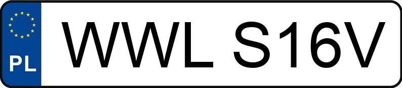 Numer rejestracyjny WWL S16V posiada ZONTES ZT703-F ZT700-I - WWLS16V