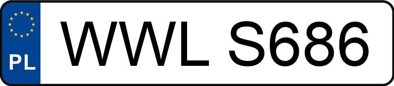 Numer rejestracyjny WWL S686 posiada FORD FT 100 Dach wysoki Diesel 2.6t Transit 2.5TDI - WWLS686