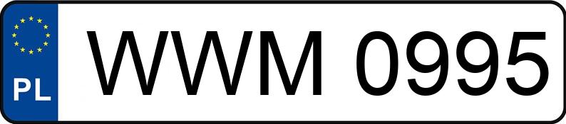 Numer rejestracyjny WWM 0995 posiada FORD CONTOUR - WWM0995 Numer rejestracyjny WWM 0995 posiada FORD CONTOUR - WWM0995