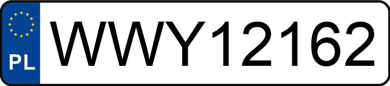 Numer rejestracyjny WWY 12162 posiada CITROEN Evasion 2.0 Kat. Turbo CT Exclusive - WWY12162 Numer rejestracyjny WWY 12162 posiada CITROEN Evasion 2.0 Kat. Turbo CT Exclusive - WWY12162