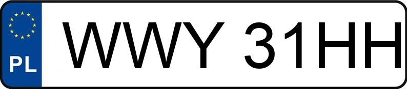 Numer rejestracyjny WWY 31HH posiada URSUS 2812 - WWY31HH