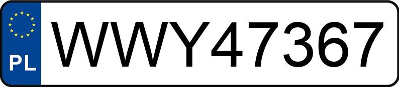Numer rejestracyjny WWY47367 posiada MERCEDES-BENZ S 280 Kat. 140 S 280 Kat. 140