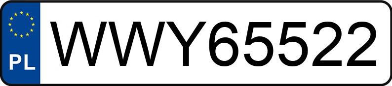 Numer rejestracyjny WWY 65522 posiada SKODA SUPERB - WWY65522 Numer rejestracyjny WWY 65522 posiada SKODA SUPERB - WWY65522