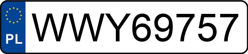 Numer rejestracyjny WWY 69757 posiada OPEL ASTRA - WWY69757