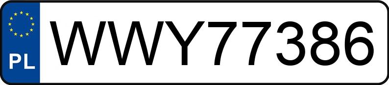 Numer rejestracyjny WWY77386 posiada MERCEDES-BENZ GLA 180 MR`13 E6 X156 GLA 180 MR`13 E6 X156