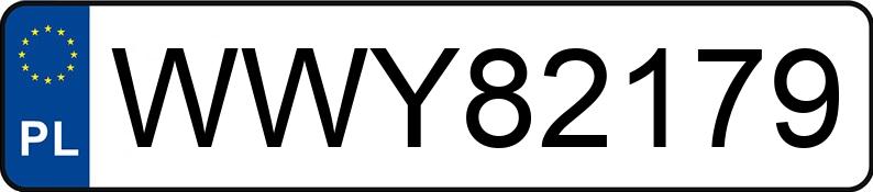 Numer rejestracyjny WWY 82179 posiada HYUNDAI I40 - WWY82179