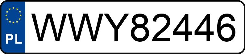 Numer rejestracyjny WWY 82446 posiada BMW 525D - WWY82446