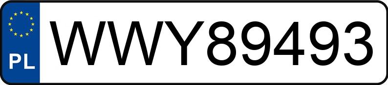 Numer rejestracyjny WWY 89493 posiada SEAT Leon 1.4 MR`10 E4 1P Reference - WWY89493