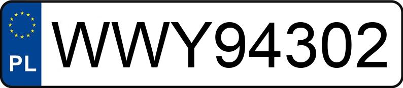 Numer rejestracyjny WWY 94302 posiada VOLVO S60 - WWY94302 Numer rejestracyjny WWY 94302 posiada VOLVO S60 - WWY94302