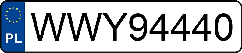 Numer rejestracyjny WWY 94440 posiada AUDI RS5 - WWY94440 Numer rejestracyjny WWY 94440 posiada AUDI RS5 - WWY94440