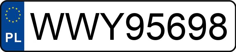 Numer rejestracyjny WWY 95698 posiada BMW 320D - WWY95698 Numer rejestracyjny WWY 95698 posiada BMW 320D - WWY95698
