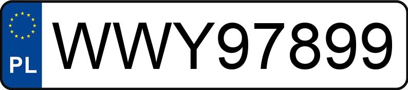 Numer rejestracyjny WWY 97899 posiada BMW 6 - WWY97899 Numer rejestracyjny WWY 97899 posiada BMW 6 - WWY97899