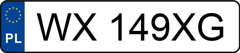 Numer rejestracyjny WX 149XG posiada FIAT STILO SW - WX149XG