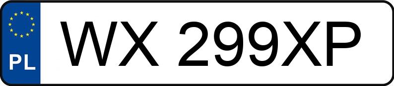 Numer rejestracyjny WX 299XP posiada BMW 318 I - WX299XP