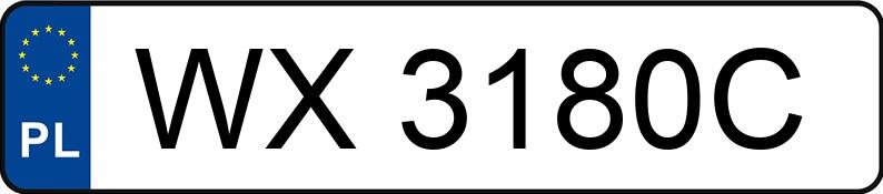 Numer rejestracyjny WX 3180C posiada SEAT ATECA - WX3180C