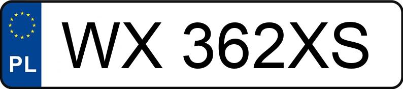 Numer rejestracyjny WX 362XS posiada OPEL INSIGNIA SPORTS TOURER SW - WX362XS Numer rejestracyjny WX 362XS posiada OPEL INSIGNIA SPORTS TOURER SW - WX362XS
