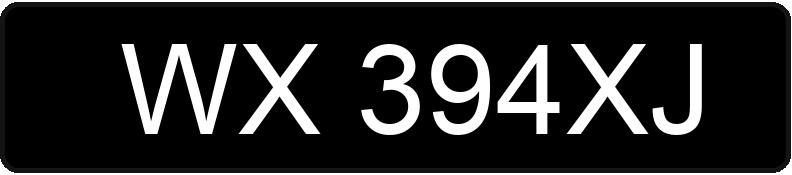 Numer rejestracyjny WX 394XJ posiada CITROEN BX 19 - WX394XJ