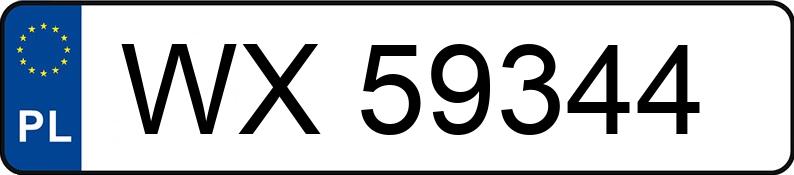 Numer rejestracyjny WX 59344 posiada KIA CEE D - WX59344 Numer rejestracyjny WX 59344 posiada KIA CEE D - WX59344