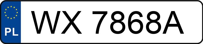 Numer rejestracyjny WX 7868A posiada MAZDA 6 - 2.0 MR`15 E6 SkyMotion Aut. - WX7868A