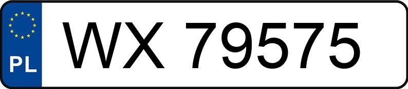 Numer rejestracyjny WX 79575 posiada CITROEN BERLINGO 1.6HDI110 - WX79575 Numer rejestracyjny WX 79575 posiada CITROEN BERLINGO 1.6HDI110 - WX79575