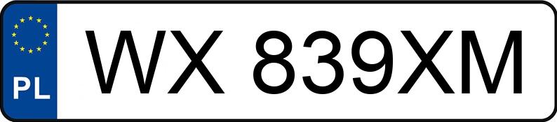Numer rejestracyjny WX 839XM posiada AUDI Coupe TT Quattro 1.8 Kat. MR`98 E3 8 N T - WX839XM Numer rejestracyjny WX 839XM posiada AUDI Coupe TT Quattro 1.8 Kat. MR`98 E3 8 N T - WX839XM