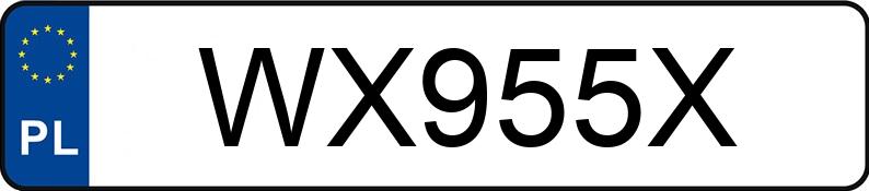 Numer rejestracyjny WX 955X posiada JOHN DEERE 6320 - WX955X Numer rejestracyjny WX 955X posiada JOHN DEERE 6320 - WX955X