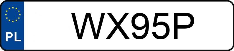 Numer rejestracyjny WX 95P posiada VOLKSWAGEN LT 28 Diesel 2.8t LT 28 Diesel 2.8t - WX95P