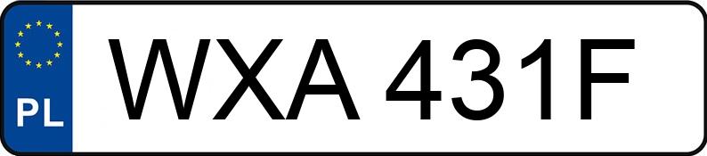 Numer rejestracyjny WXA 431F posiada OPEL Corsa B 1.0 MR`97 City - WXA431F Numer rejestracyjny WXA 431F posiada OPEL Corsa B 1.0 MR`97 City - WXA431F
