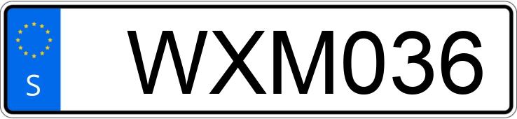 Numer rejestracyjny WXM036 posiada Volvo S60 2.5 T